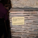 Plaque affixed to pillar