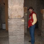 MJD standing next to the Esus face in 2005