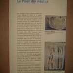 Info plaque in French, 2005