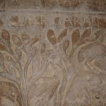 Detail of top of the Tarvos Trigaranus face