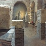 Celebraiton stone among the other pillar pieces