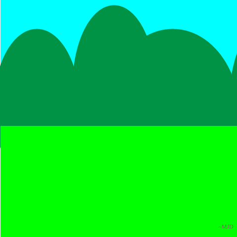 Krampus walks across a green field, and the words "Krampus is Coming" appear